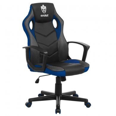 Cadeira Gamer Evolut Hunter EG-908 Azul