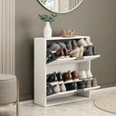 Ver imagem 4 de Sapateira Mercurio Ii 2gav P/12 Pares Mdp 12mm com Puxadores Branca