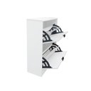 Ver imagem 2 de Sapateira Mercurio Ii 2gav P/12 Pares Mdp 12mm com Puxadores Branca