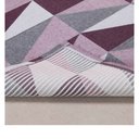 Ver imagem 3 de Tapete Sala 3,00m x 2.00m Jacquard Tecido Antiderrapante:Ladrilho Bordo