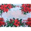 Ver imagem 1 de Kit 4 Jogos Americanos Flor de Natal Maravilha 43cmx34cm