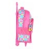 Mochila Escolar Infantil com Rodinhas Barbie Ic41442bb Pink - Maxlog - 3