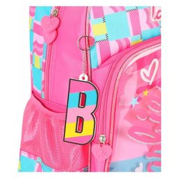 Mochila Escolar Infantil com Rodinhas Barbie Ic41442bb Pink - Maxlog - 4