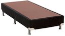 Ver imagem 1 de Base de Cama Box Camurca Preto Solteiro 88 Cm (larg) Alto - 42898