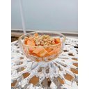 Ver imagem 3 de Taça para Sobremesa de Vidro com Borda Dourada