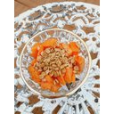 Ver imagem 4 de Taça para Sobremesa de Vidro com Borda Dourada