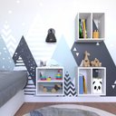 Ver imagem 6 de Conjunto 3 Nichos Prateleira para Quarto Infantil