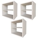 Ver imagem 3 de Conjunto 3 Nichos Prateleira para Quarto Infantil