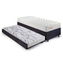 Ver imagem 3 de Bicama Box 88x188 Suede Preto com Colchão Ecoline D33 Ecofle