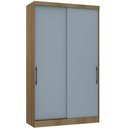 Ver imagem 1 de Guarda Roupa Modulado 134,50cm 2 Portas de Correr Paris Luciane Móveis