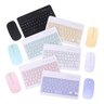 Conjunto de Mouse sem Fio Bluetooth Teclado Colorido - 2
