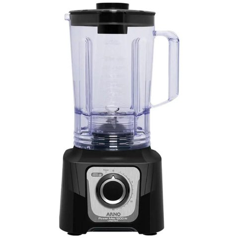 Liquidificador Arno Power Max 15velocidades 1200w - Ln78 - 2720017400 Preto 110v