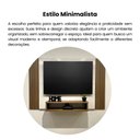 Ver mais imagens de Painel Ripado para TV até 40 Polegadas 120CMX80CM Nicho Cine Marrom