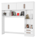 Ver imagem 1 de Modulado 4 Portas 2 Gavetas Branco - Carioca Móveis