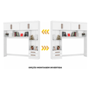 Ver imagem 4 de Modulado 4 Portas 2 Gavetas Branco - Carioca Móveis