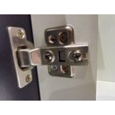Ver imagem 2 de Gabinete Balcão para Pia de Cozinha de 1,80m Michelangelo Preto Fosco Frente e Laterais 100% Mdf 15m