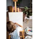 Ver imagem 2 de Tela de Pintura Fina 30x40 100% Algodão Pronta Qualidade