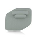 Ver imagem 7 de Sofá Ilha Dakota Chaise 168cm Modulado Encosto Almofada Solta Veludo Cinza Claro G33 - Gran Belo