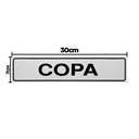 Ver imagem 2 de Combo 3 Placas De Sinalização Copa 30x7 Acesso - B-512/1 F9e