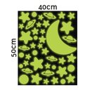 Ver imagem 4 de Adesivo Brilha No Escuro - Galáxia - Estrelas - Planetas Lua