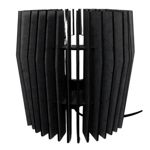Abajur LEBLON de Mesa -:Preto/20x20cm