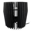 Ver imagem 1 de Abajur LEBLON de Mesa -:Preto/20x20cm