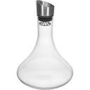 Ver imagem 1 de Garrafa Decanter Vinho Home&co C/tampa Aeradora em Inox Eco Crystal 1,5l 29x19x19cm Transparente