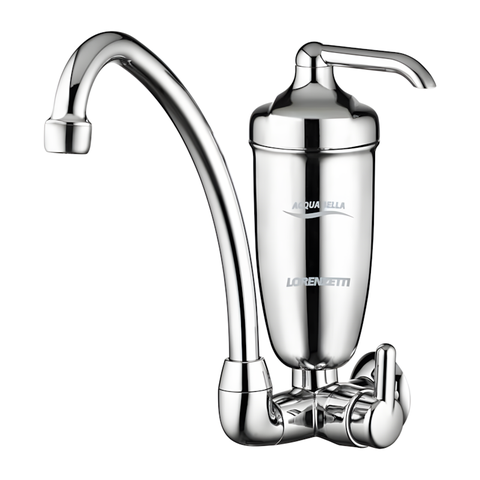Torneira com Filtro para Parede de Cozinha Bica Alta Cromado Acqua Bella Lorenzetti