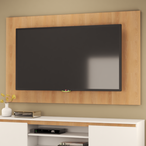 Painel para TV até 55" 147 cm Amadeirado Byhouse