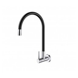 Torneira de Parede Cozinha Bica Alta Docolspice Chrome/black - 1