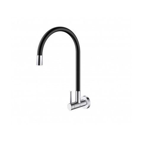 Torneira de Parede Cozinha Bica Alta Docolspice Chrome/black