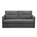 Ver imagem 6 de Sofá Cama 2 Lugares 1,50m Laila Suede Cinza Adonai Estofados