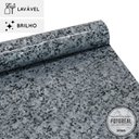 Ver imagem 1 de Papel de parede lavavel para banheiro - Granito Cinza Nobre