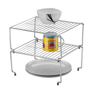 Organizador Retangular Componível 24 Cm Cromado Future Organizare