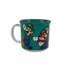 Caneca TOM 350ML Mario e Luigi Verde 10024241 Xícara Porcelana Personagem Gamer Bebidas Quentes - 2