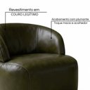 Ver imagem 6 de Kit 2 Poltronas de Couro Legítimo Giratótia Luna