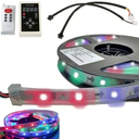 Ver imagem 7 de Fita Led 5m Digital Rgb com Controle 133 Efeitos Proteção Ip67