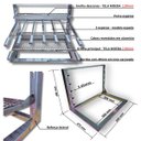 Ver imagem 6 de Kit Coifa 90x60 Gourmet Grill Flutuante Inox 1 Tubo Espetos