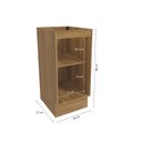 Ver imagem 6 de Balcão Celeste Kappesberg 100% Mdf 1 Porta Nogueira/verde 40cm