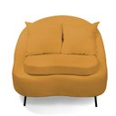 Ver imagem 6 de Poltrona Decorativa Orgânica Pé Ferro Pto Kit 2 Zaya Bouclê Most C05 - D'Rossi