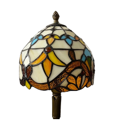 Abajur Tiffany Vitral Pequeno Lfd Luminária Pequena - 1