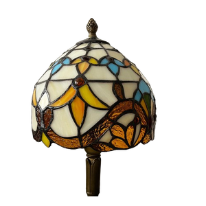 Abajur Tiffany Vitral Pequeno Lfd Luminária Pequena