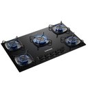 Ver imagem 5 de Cooktop 5 Bocas a Gás Continental Mesa de Vidro Preto com Acendimento Automático Kc5gr Bivolt