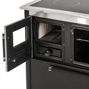 Ver imagem 5 de Fogão A Lenha Supreme Glass Hidro HFS2LE N2 Lado Esquerdo Preto E Prata