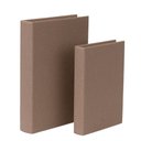 Ver imagem 1 de Decoração Kit 2 Livros Caixa Decorativos Mart 22509