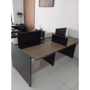 Ver imagem 4 de Mesa Escritório Plataforma 4 Lugares 1,80x1,20 Atacadao Dos Móveis