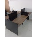 Ver imagem 3 de Mesa Escritório Plataforma 4 Lugares 1,80x1,20 Atacadao Dos Móveis