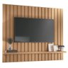 Painel Suspenso Link 1.6 Ripado Freijó para Tv até 60" - Hb Móveis - 1