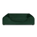 Ver imagem 3 de Cama Caminha para Pet Berço para Cachorro e Gato Veludo Verde Bz Home Decor
