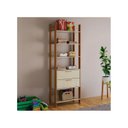 Ver imagem 2 de Estante MDF c/ 2GAV - TW401 - Whitte/Freijo
